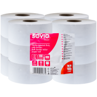 Hartie igienica 100 m Sovio Mini Jumbo alba 500 foi